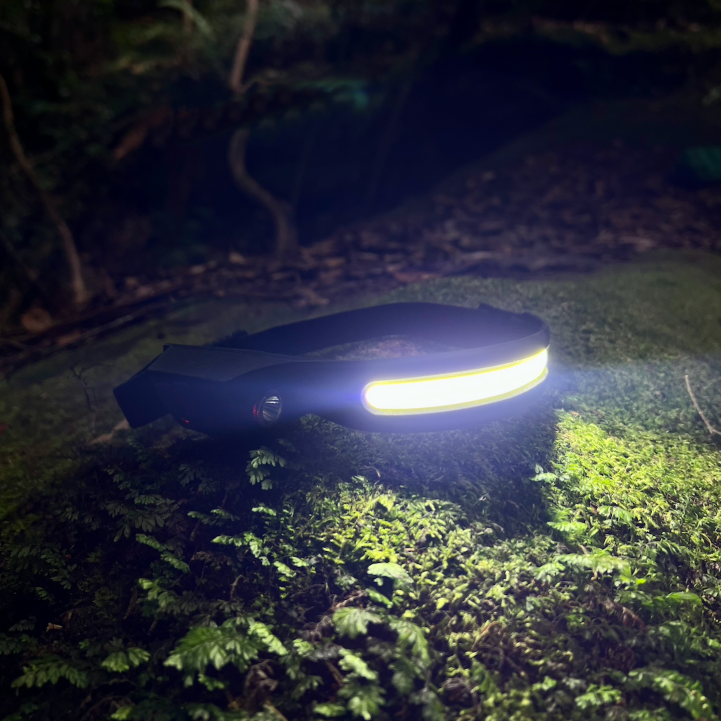 OptiGlow Rechargeable LED Headlamp