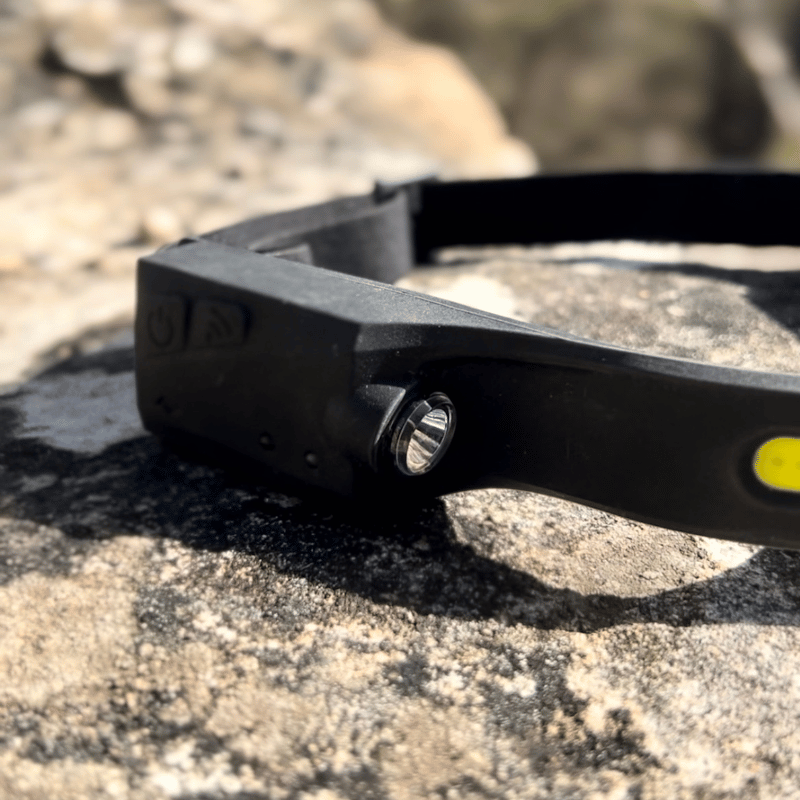 OptiGlow Wide-Angle LED Camping Headlamp