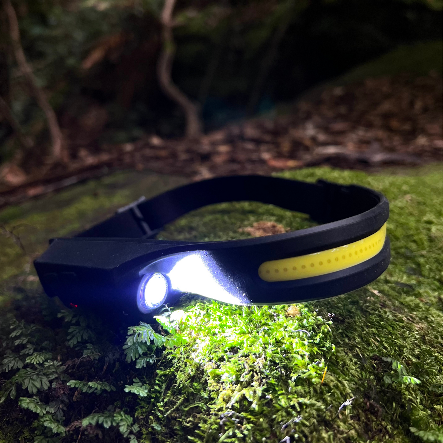 OptiGlow Wide-Angle LED Headlamp