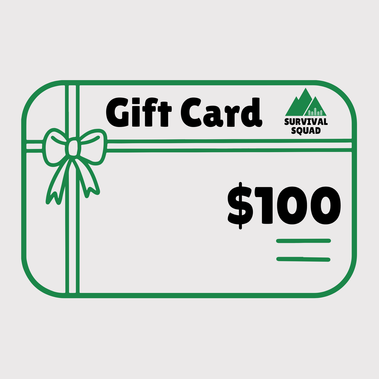 Survival Squad Gift Card