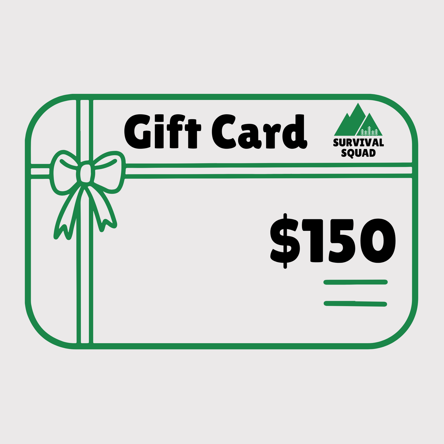 Survival Squad Gift Card