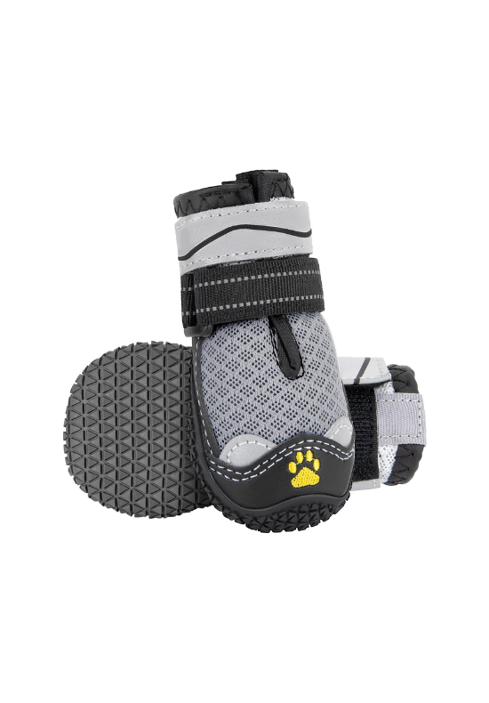Waterproof dog boots: Camping Tips with Dogs