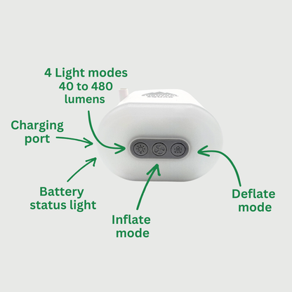 PocketJet 4-in-1 Rechargeable Mini Air Pump