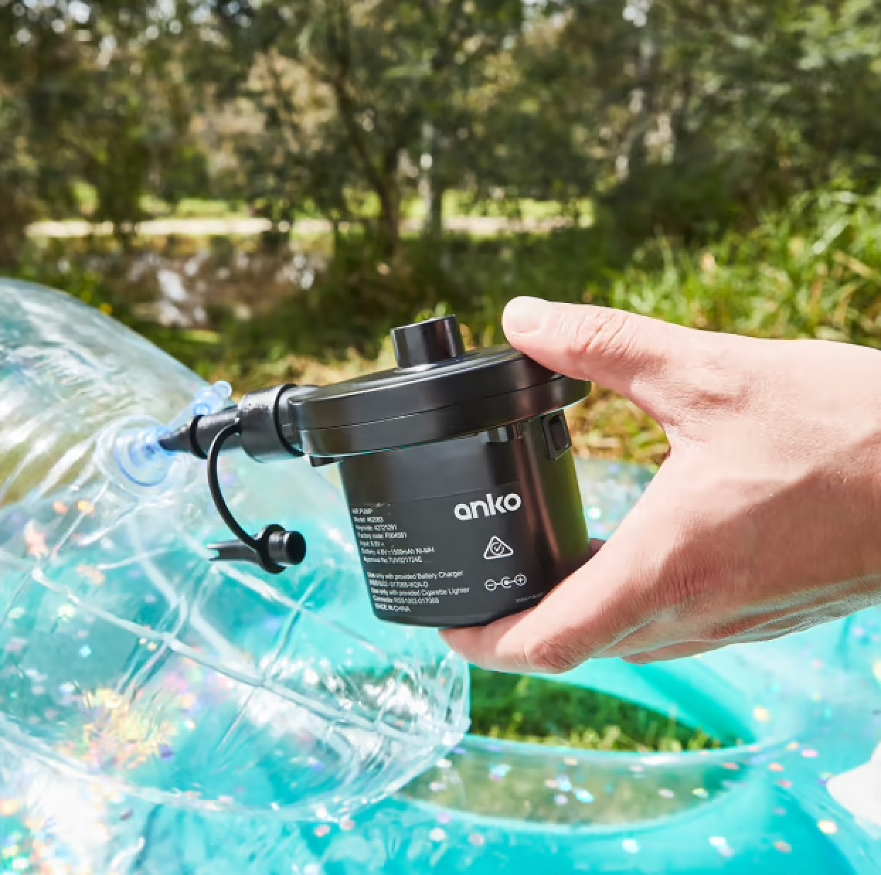 Camping air mattress pump hotsell